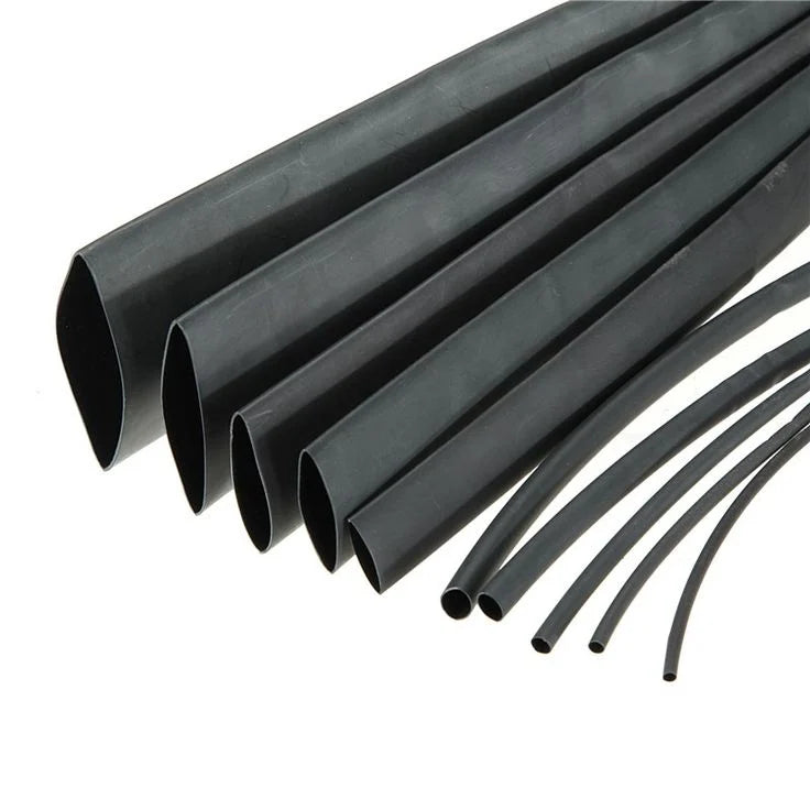 Heat Shrink Sleeve 4mm Black 2meter Industrial Grade WOER (HST)