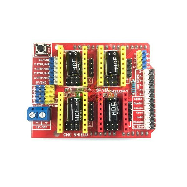Arduino CNC Shield V3 Engraving Machine Expansion Board A4988 Driver for Arduino Compatible 3D Printer - Robotbanao.com