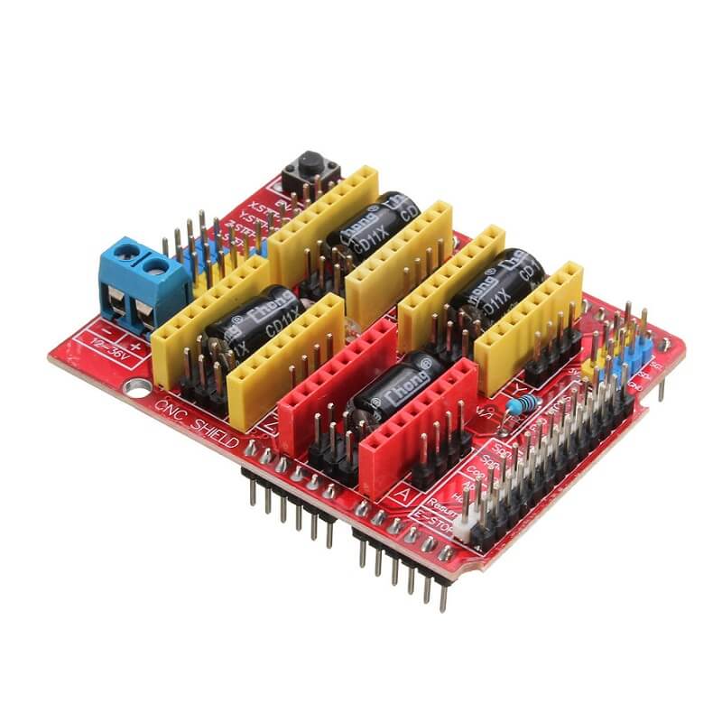 Arduino CNC Shield V3 Engraving Machine Expansion Board A4988 Driver for Arduino Compatible 3D Printer - Robotbanao.com