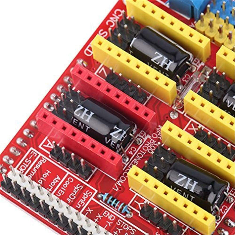 Arduino CNC Shield V3 Engraving Machine Expansion Board A4988 Driver for Arduino Compatible 3D Printer - Robotbanao.com