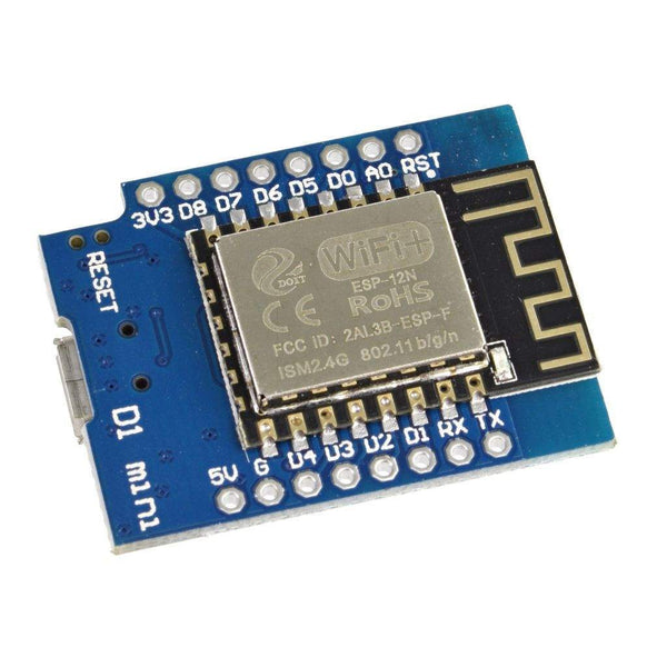 Arduino D1 Mini V2 NodeMcu 4M Bytes Lua WIFI Internet Development Board Based On ESP8266 4MB FLASH ESP-12S Chip - Robotbanao.com