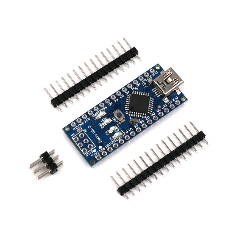 Arduino Nano V3 ATMEGA328 Compatible Board With Un-Soldered Header (W/O Cable)) - Robotbanao.com