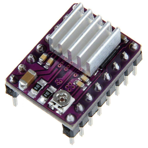 DRV8825 StepStick Stepper Motor Driver Module With Aluminum Heatsink For 3D Printer - Robotbanao.com