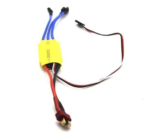 ESC 30A Brushless Motor Electronic speed controller RC BEC ESC For Quadcopter Plane Helicopter (Yellow) - Robotbanao.com