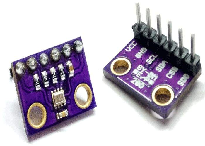 BMP280 Barometric Pressure and Altitude Sensor I2C/SPI Module-Robotbanao.com-