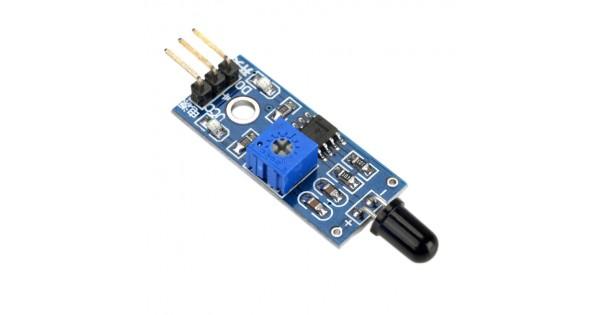 Flame Sensor Infrared Receiver Ignition Source Detection Module - Robotbanao.com