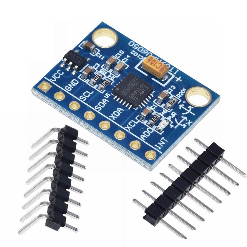 Gy-521 Mpu6050 Moduleand 3 Accelerometer for Arduino, Blue - Robotbanao.com