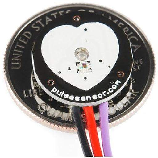 Heart Beat Rate Pulse Sensor Module for Arduino Raspberry Pi DIY Projects - Robotbanao.com