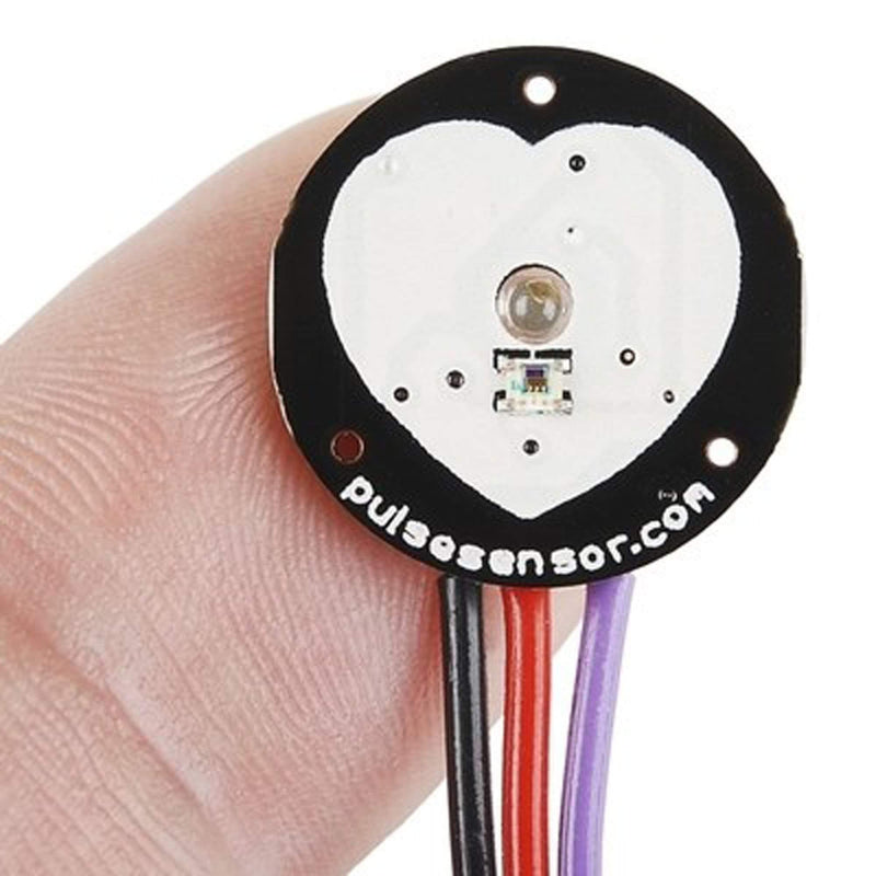 Heart Beat Rate Pulse Sensor Module for Arduino Raspberry Pi DIY Projects - Robotbanao.com