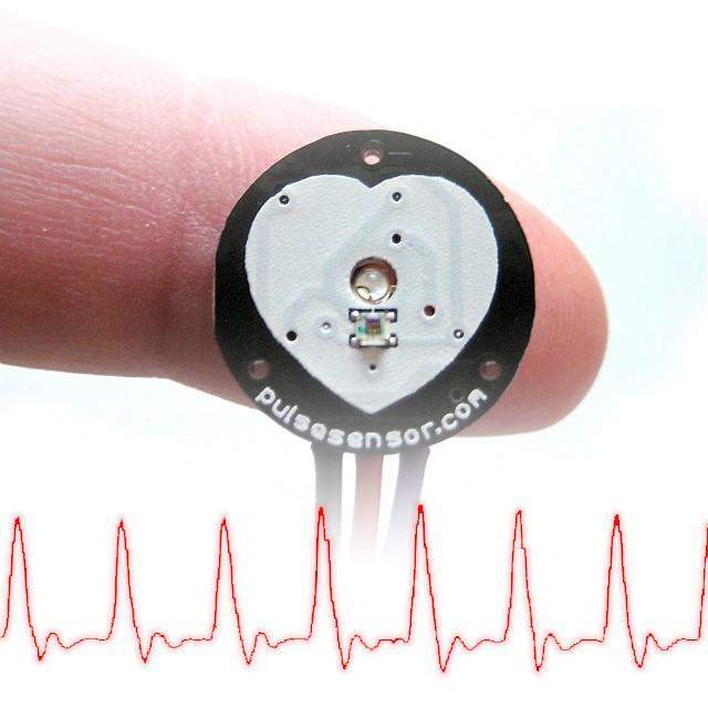 Heart Beat Rate Pulse Sensor Module for Arduino Raspberry Pi DIY Projects - Robotbanao.com