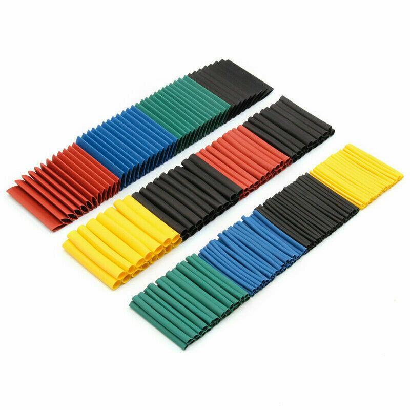 Heat Shrink Tubing (HST) Insulation Assorted kit : 45mm length – 530pcs - Robotbanao.com