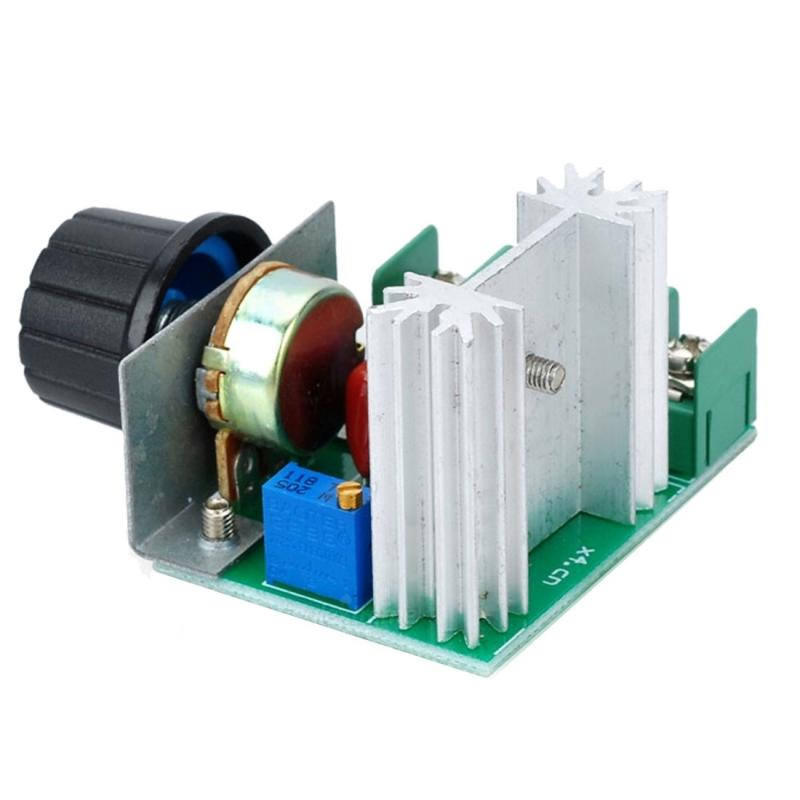 High-Power 2000W SCR Voltage Regulator Dimmer Speed Temperature Controller AC 220V 2000W Best For AC Light Fan Dimmer - Robotbanao.com