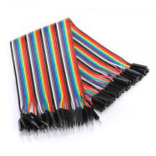 Reusable Solderless Breadboard Dupont Jumper Wires Connector for Raspberry Bot Circuit Creating Ribbon Cables Kit PCB Cable Female to Female, 20 Pieces-Robotbanao.com-