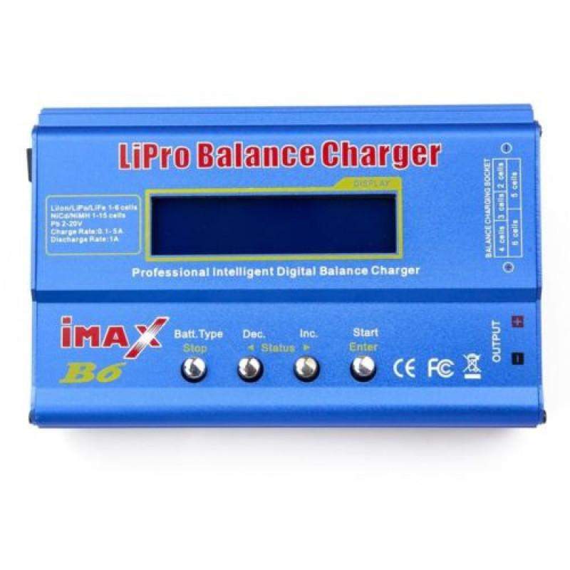 IMAX B6 AC 80W 6A Charger/Discharger 1-6 Cells-Robotbanao.com-