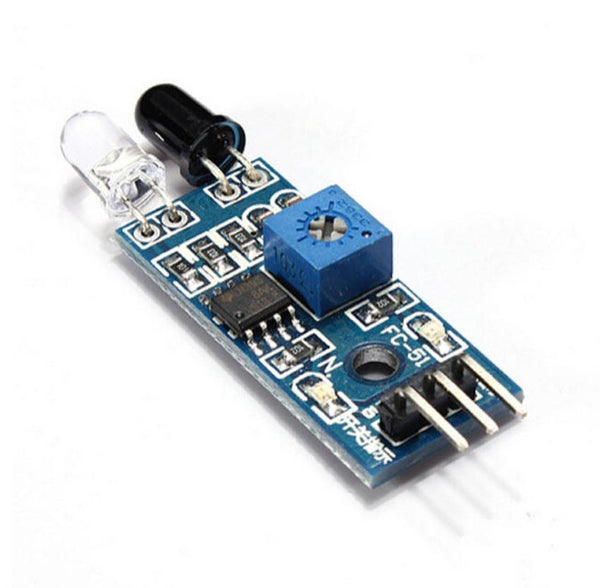 IR Infrared Obstacle Avoidance 3 Wire Reflective Photoelectric Sensor Module for Arduino Smart Car Robot - Robotbanao.com