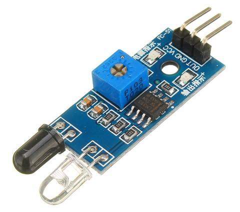 IR Infrared Obstacle Avoidance 3 Wire Reflective Photoelectric Sensor Module for Arduino Smart Car Robot - Robotbanao.com