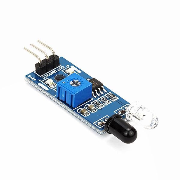 IR Infrared Obstacle Avoidance 3 Wire Reflective Photoelectric Sensor Module for Arduino Smart Car Robot - Robotbanao.com