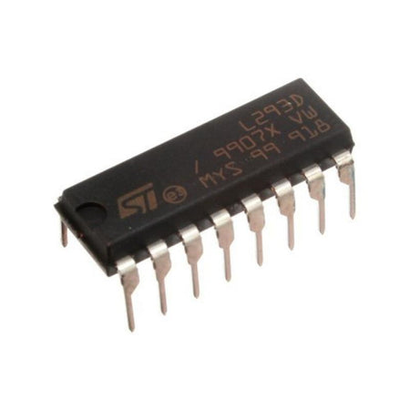 L293D Dual H-Bridge Motor Driver IC DIP-16 Package - Robotbanao.com