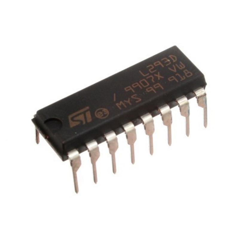 L293D Dual H-Bridge Motor Driver IC DIP-16 Package - Robotbanao.com