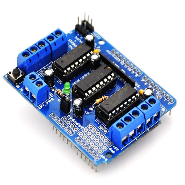 L293D Motor Driver / Stepper / Servo Shield Expansion Board For Arduino Mega UNO Due - Robotbanao.com