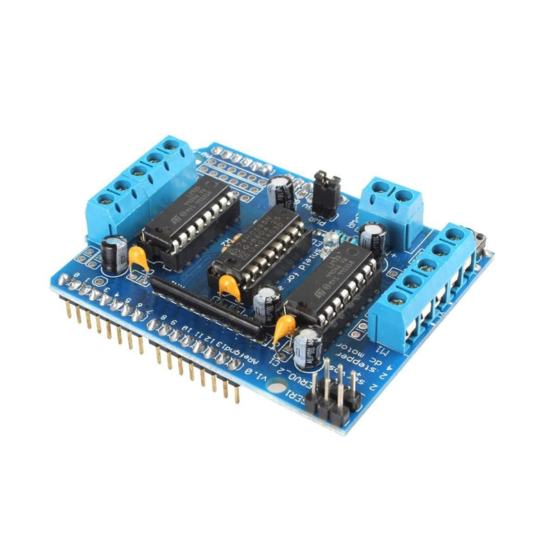 L293D Motor Driver / Stepper / Servo Shield Expansion Board For Arduino Mega UNO Due - Robotbanao.com