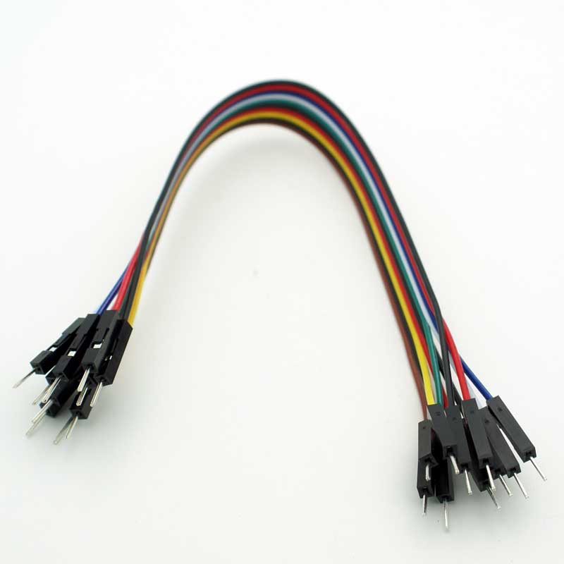 Male to Male ( M-M ) 40 Pin Dupont Jumper Wire, 40 Pieces, 20 cm - Robotbanao.com