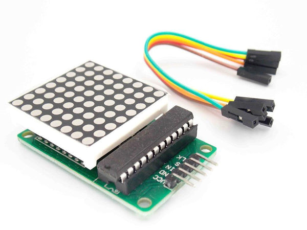 Max7219 Dot Matrix Module Mcu Control Led Display Module MCU Control DIY Kit for Arduino Arm Raspberry - Robotbanao.com