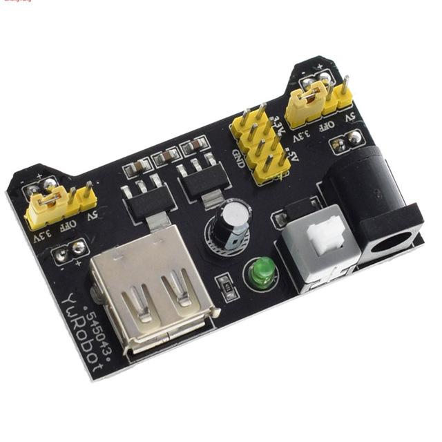 MB102 Breadboard Power Supply Module 3.3V/5V - Robotbanao.com