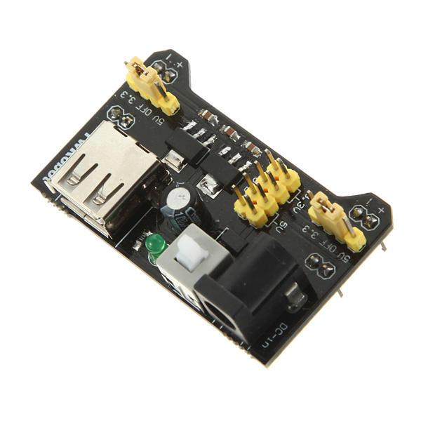 MB102 Breadboard Power Supply Module 3.3V/5V - Robotbanao.com