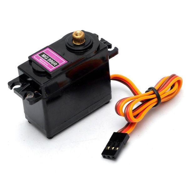 MG996R Metal Gears Digital RC Servo Motor High Torque, Black - Robotbanao.com