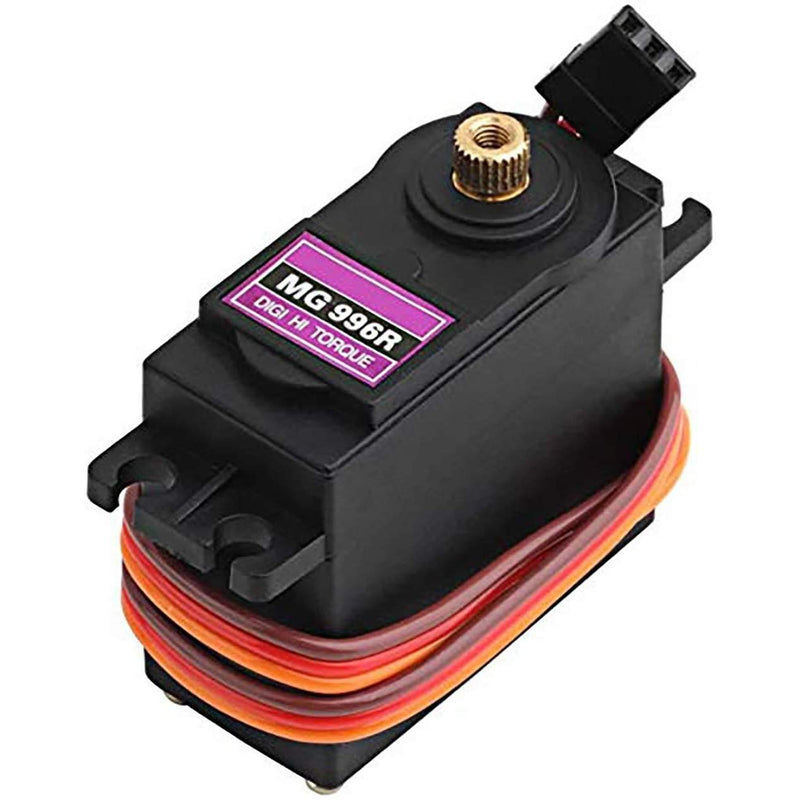 MG996R Metal Gears Digital RC Servo Motor High Torque, Black - Robotbanao.com