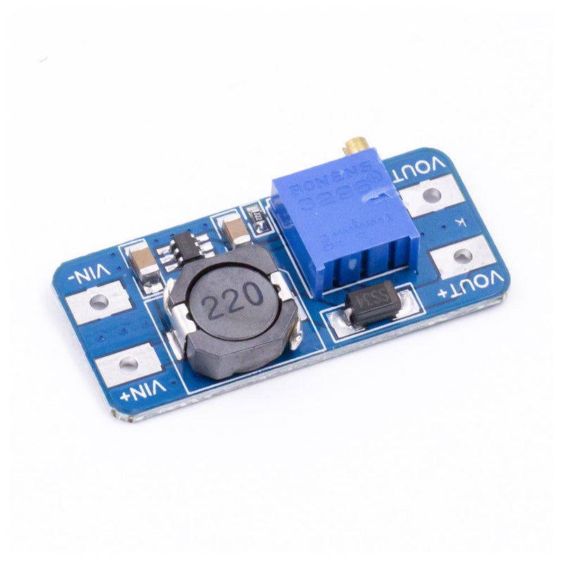 MT3608 Max DC-DC 2V-24V 2A Step Up Converter Booster Power Module - Robotbanao.com