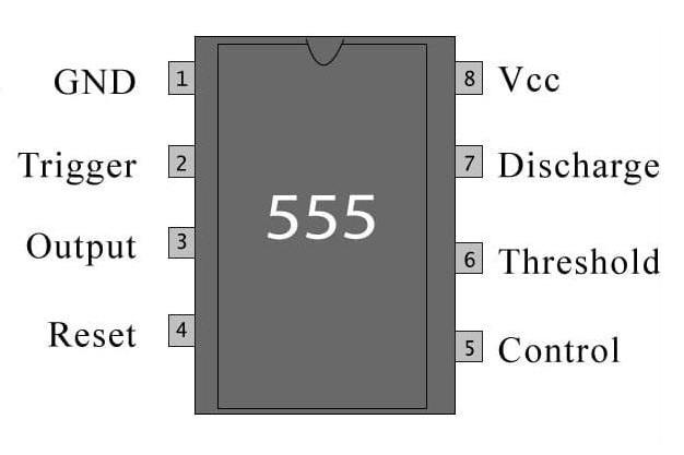 NE555 Timer IC - Robotbanao.com