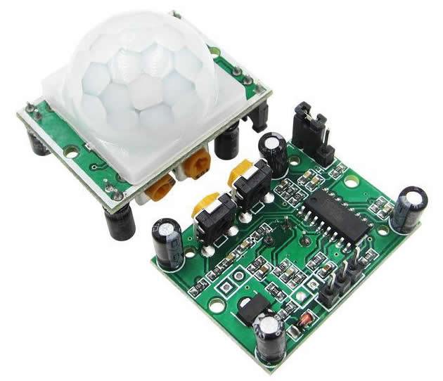 PIR Motion Sensor HC-SR501 Motion Detector Pyroelectric Infrared Module - Robotbanao.com