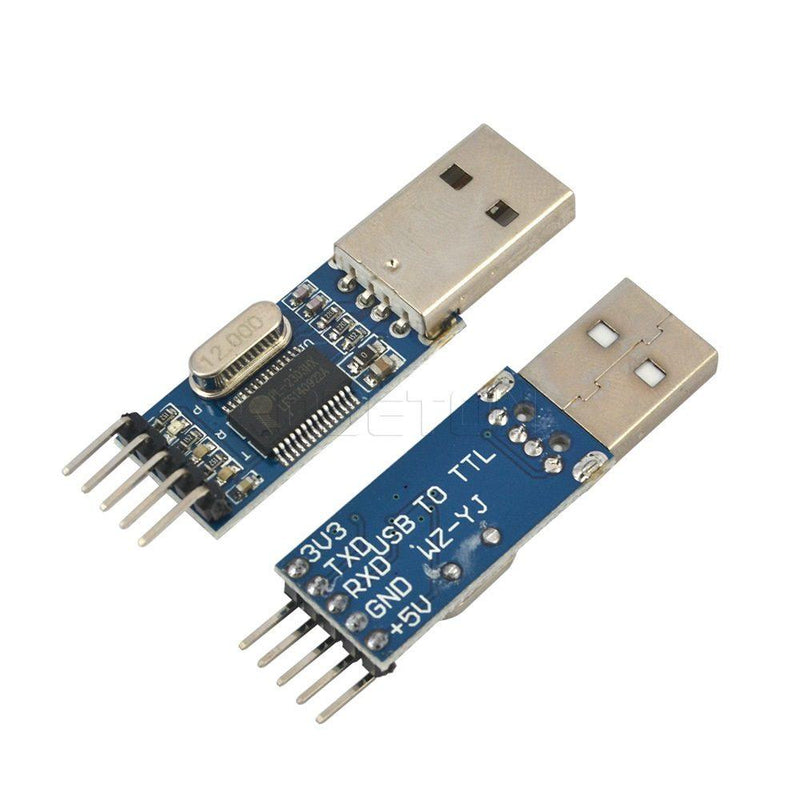 Pl2303HX USB To TTL To Uart RS232 Com Cable Module Converter, Black - Robotbanao.com