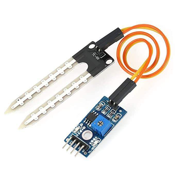 Plastic Soil Moisture Meter Testing, Humidity, Water Sensor, Hygrometer Detection Module for Arduino and Other MCU, 3.5 Inch - Robotbanao.com