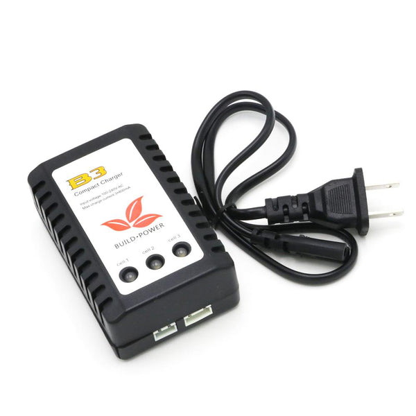 Portable Build Power B3 Lipo Battery Balance Charger for RC 2~3 Cells 7.4V 11.1V Lipo Battery - Robotbanao.com