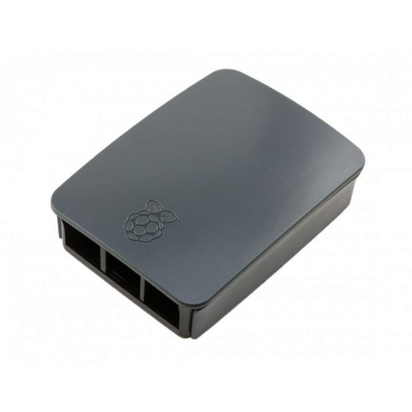 Premium Black Grey Official Pi Case for Raspberry Pi - Robotbanao.com