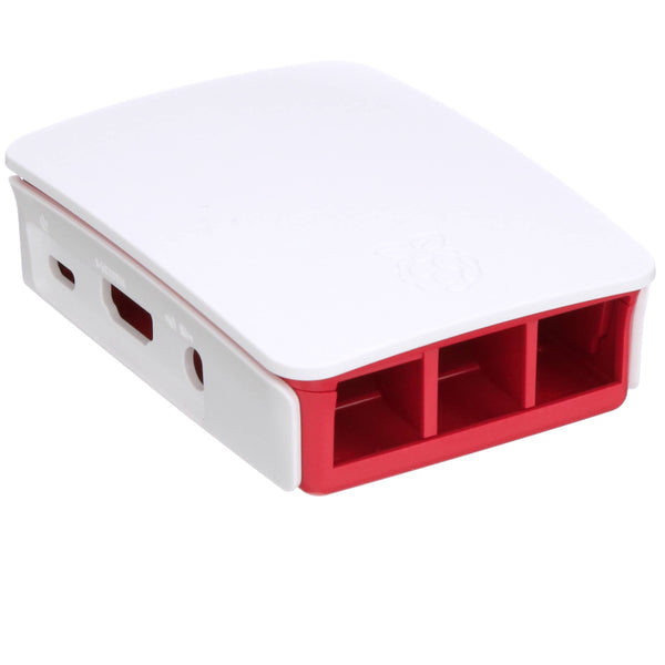 Premium Red White Official Pi Case for Raspberry Pi - Robotbanao.com