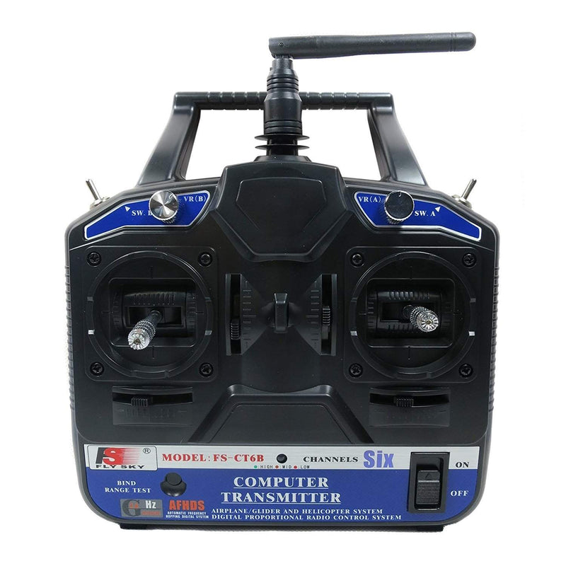 Quadcopter Frame Kit With 4 x A2212 KV1000 Brushless Motor and 4 x 30A ESC SIMONK and 2 Pair 1045 Propeller (With CT6B and Lipo Battery &amp; B3 Charger) - Robotbanao.com