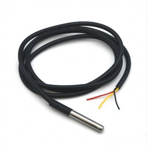 DS18B20 Waterproof Temperature Sensor – Thermal Probe Thermometer 1m Cable