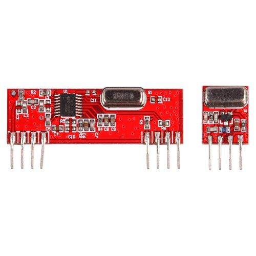 RF Module Ask Wireless Transmitter Receiver Pair 433/434Mhz 434 Mhz Compatible With Arduino Raspberry Pi DIY Projects - Robotbanao.com