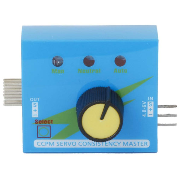 Servo Tester 3Ch Digital Multi Servo Tester Ecs Rc Consistency Ccmp Master Speed Controler Checker Kg301 - Robotbanao.com