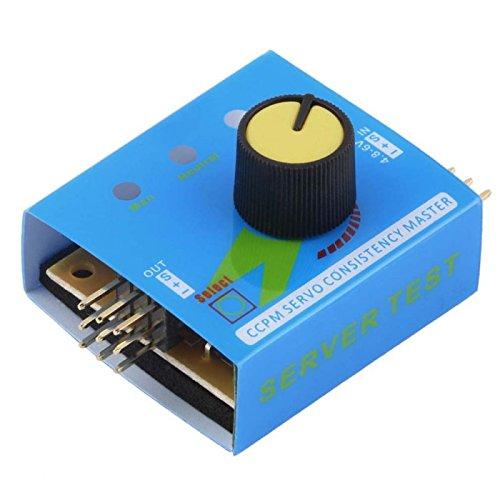 Servo Tester 3Ch Digital Multi Servo Tester Ecs Rc Consistency Ccmp Master Speed Controler Checker Kg301 - Robotbanao.com