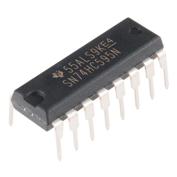 SN74HC595N IC SHIFT RESISTOR - Robotbanao.com