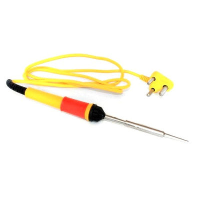 Deluxe Soldering Iron 25 Watt with LED Power Indicator (Yellow)