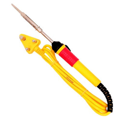 Deluxe Soldering Iron 25 Watt with LED Power Indicator (Yellow)