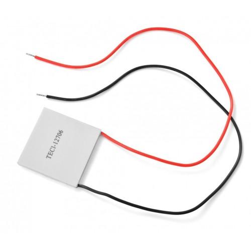 TEC1 12706 40x40 mm Thermoelectric Cooler 6A Peltier Module - Robotbanao.com