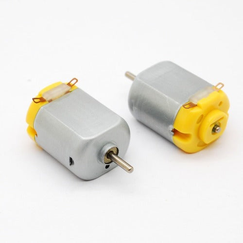 6V - 12V DC 2 X Toy Hobby DC Motor 27x33mm + 60mm 2 X Blade Fan Propeller Prop Shaft DC Motor Hobby DIY Science Projects