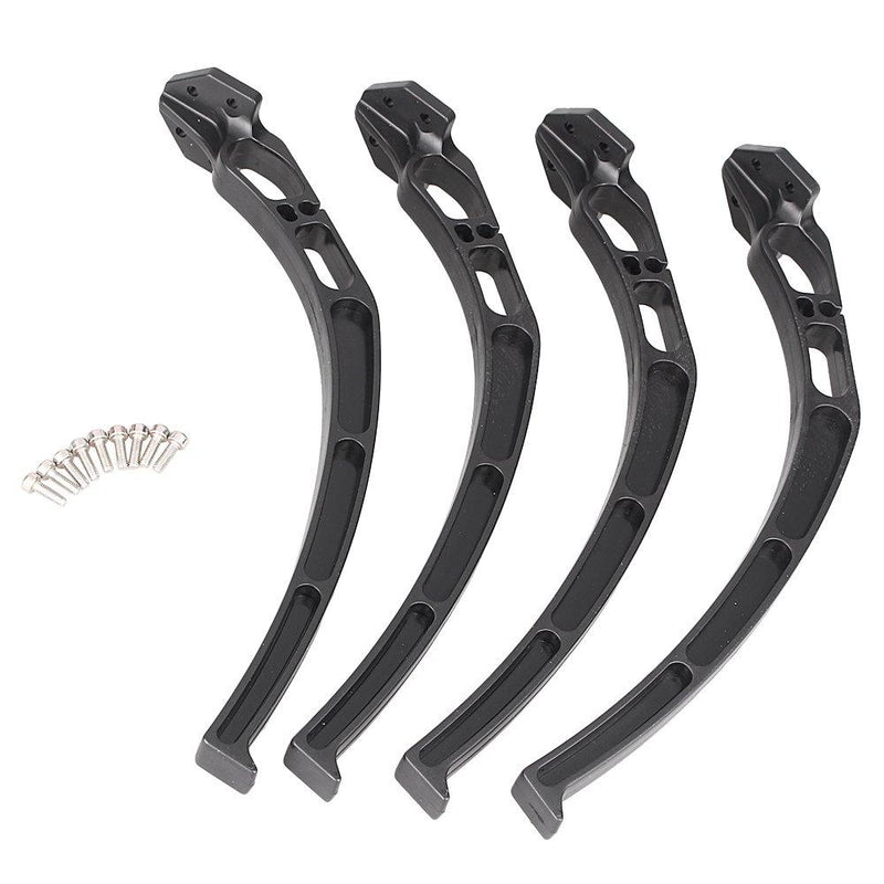 Universal High Landing Gear Skid for DJI F450 F550 SK480 Multirotor Quadcopter (Black) - Robotbanao.com